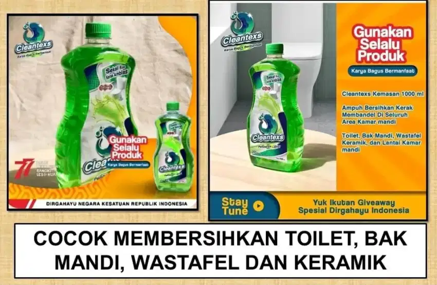 Cleantexs pembersih lantai