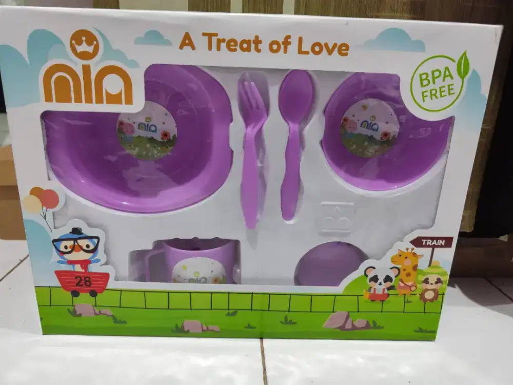Alat Makan MPASI brand Nia