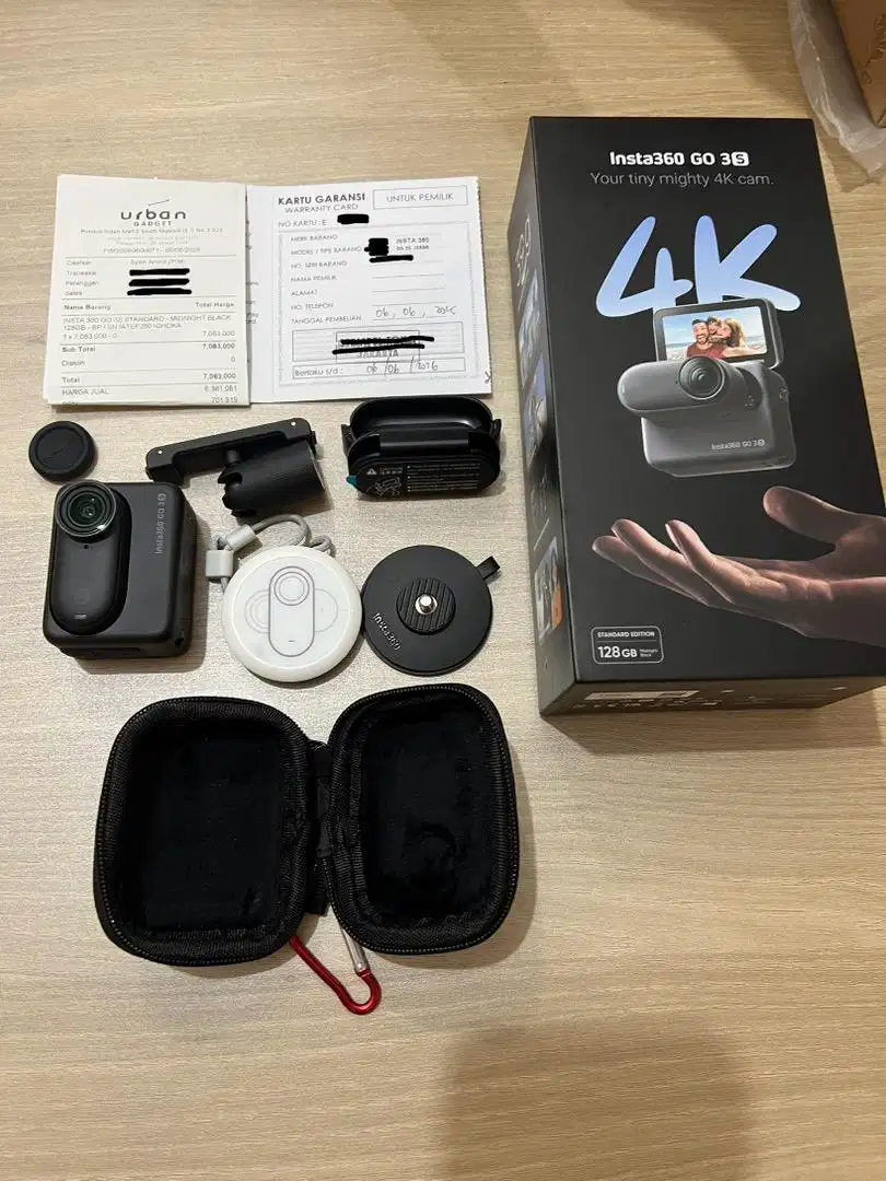 Insta360 Go 3S Action Cam 4K Insta 360 Go3 S Go3S Tiny Camera Kamera