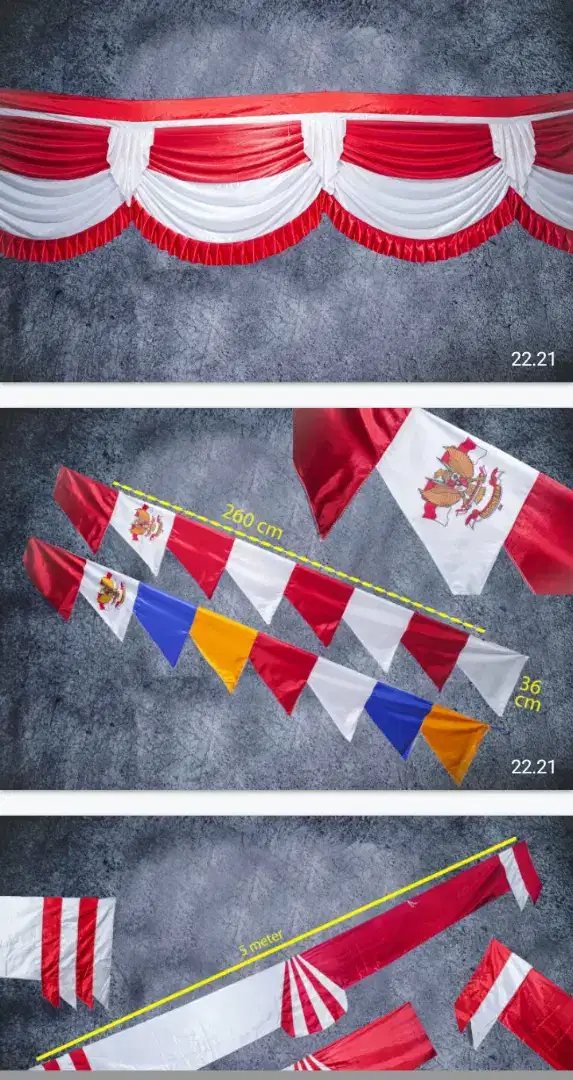 Tukang bendera merah putih