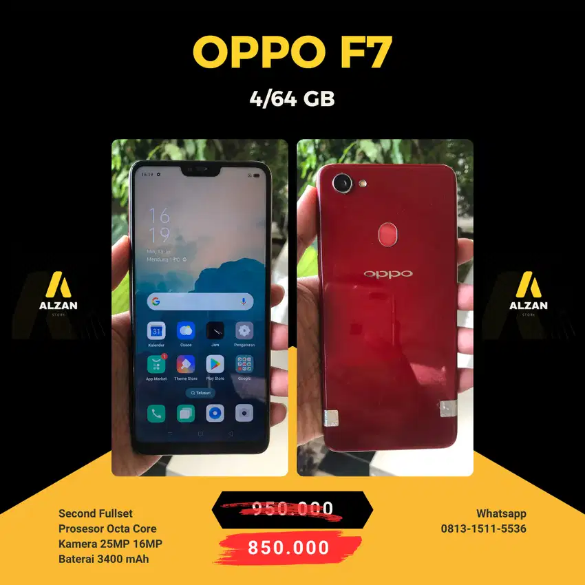 OPPO F7 4GB / 64GB