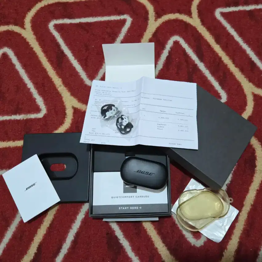 Bose Quietcomfort Earbuds Black Seri-I
