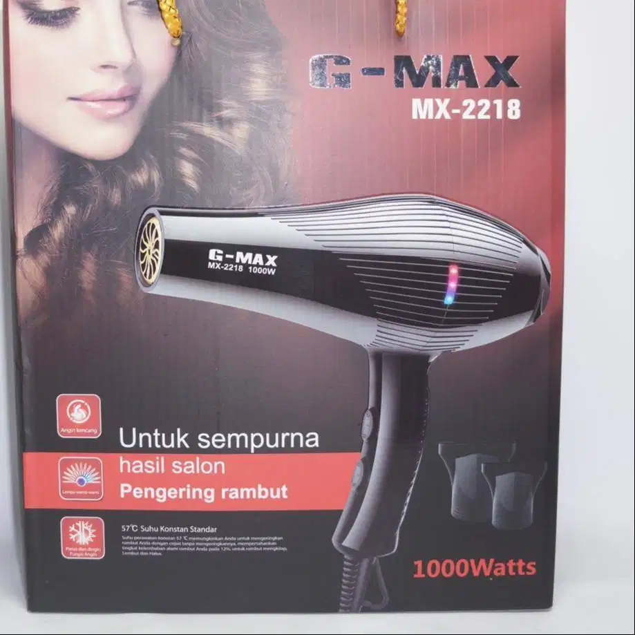 Hair Dryer Pengering Rambut Profesional G-MAX MX-2218