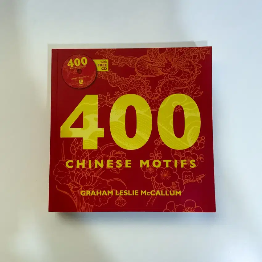 Buku 400 Chinese Motifs by Graham Leslie Mccallum (+CD Included)