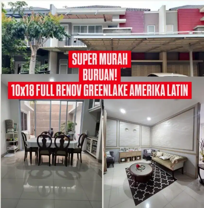 GASS BURUAN! UNIT MURAH NI !! 10x18 Greenlake Green lake Amerika Latin
