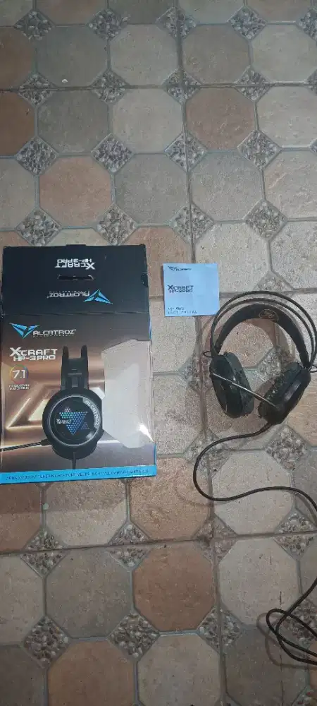 Headset gaming alcatroz xcraft hp3 pro