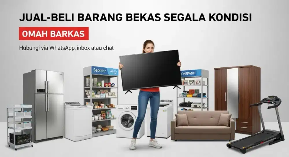 Jual-Beli Barang Bekas Segala Kondisi, Kami Siap Tampung!