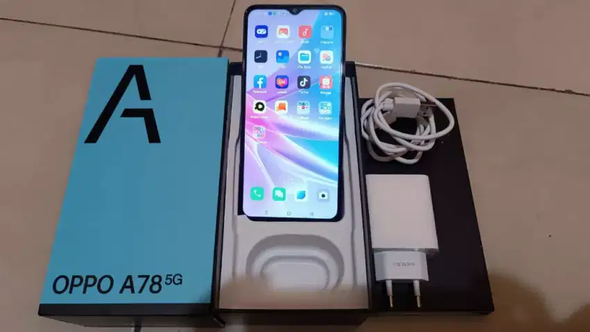 Oppo a78 5G fullset 8/256