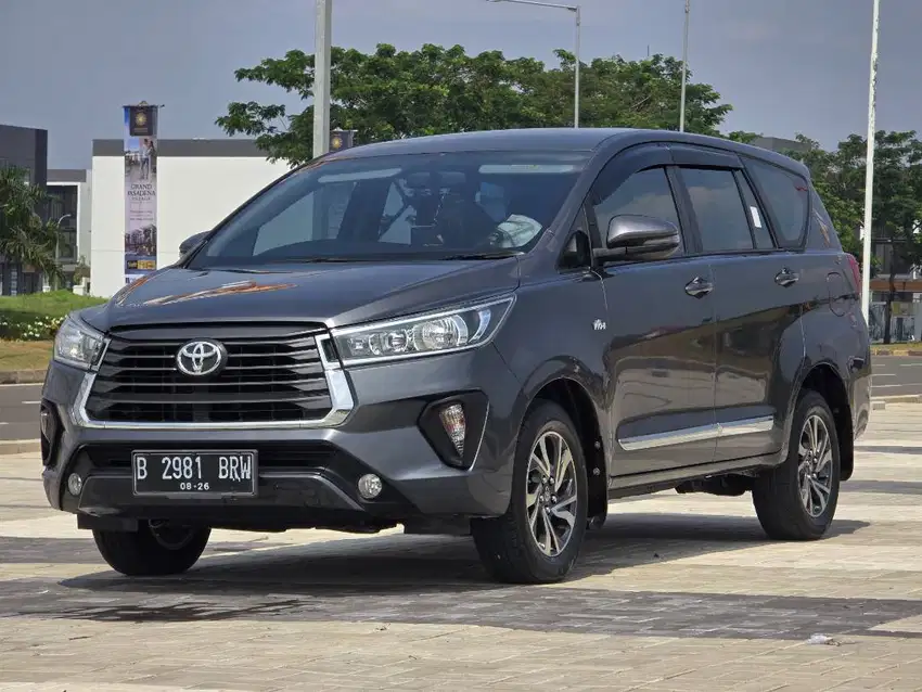 (TANPA DP) KIJANG INNOVA 2.0 G AT BENSIN LUXURY 2021 DARK GREY ABU ABU