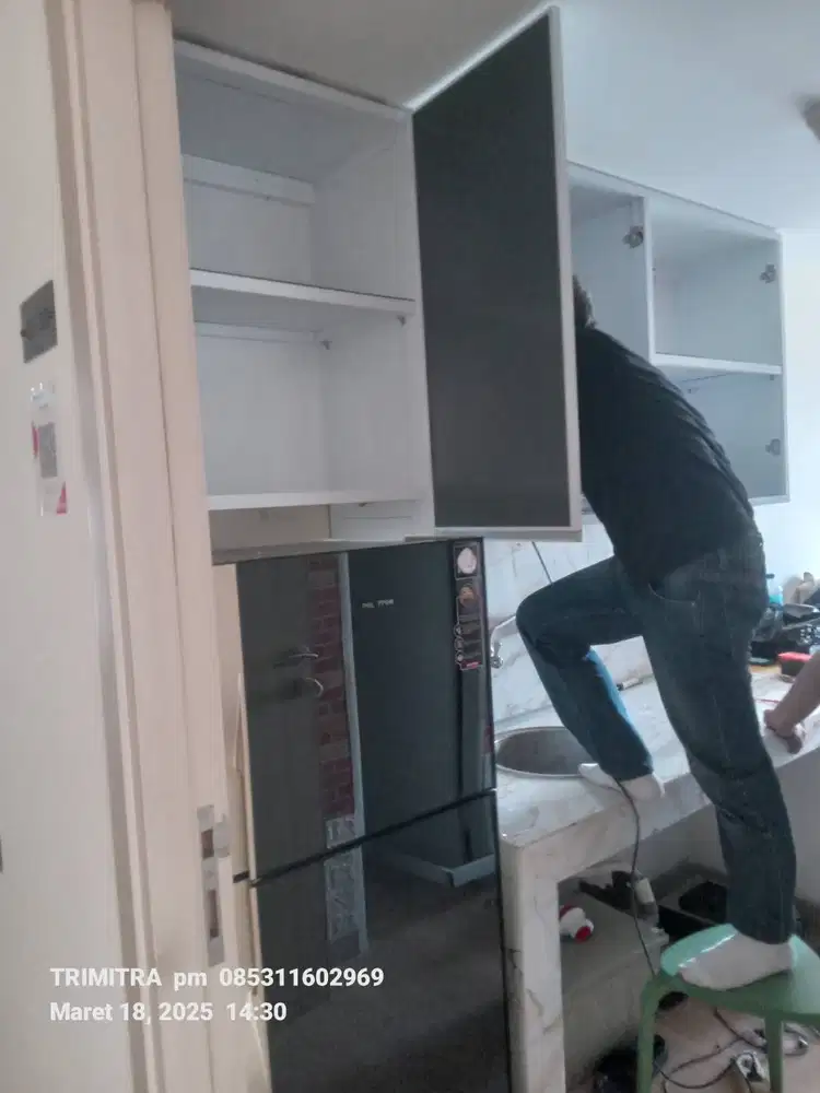 Interior Kusen ALUMINIUM/ PARTISI GYPSUM/kitchen set Aluminium Acp