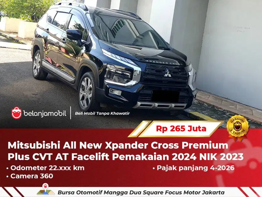 [ PAJAK PANJANG ] Mitsubishi Xpander Cross Premium Plus 2023/2024