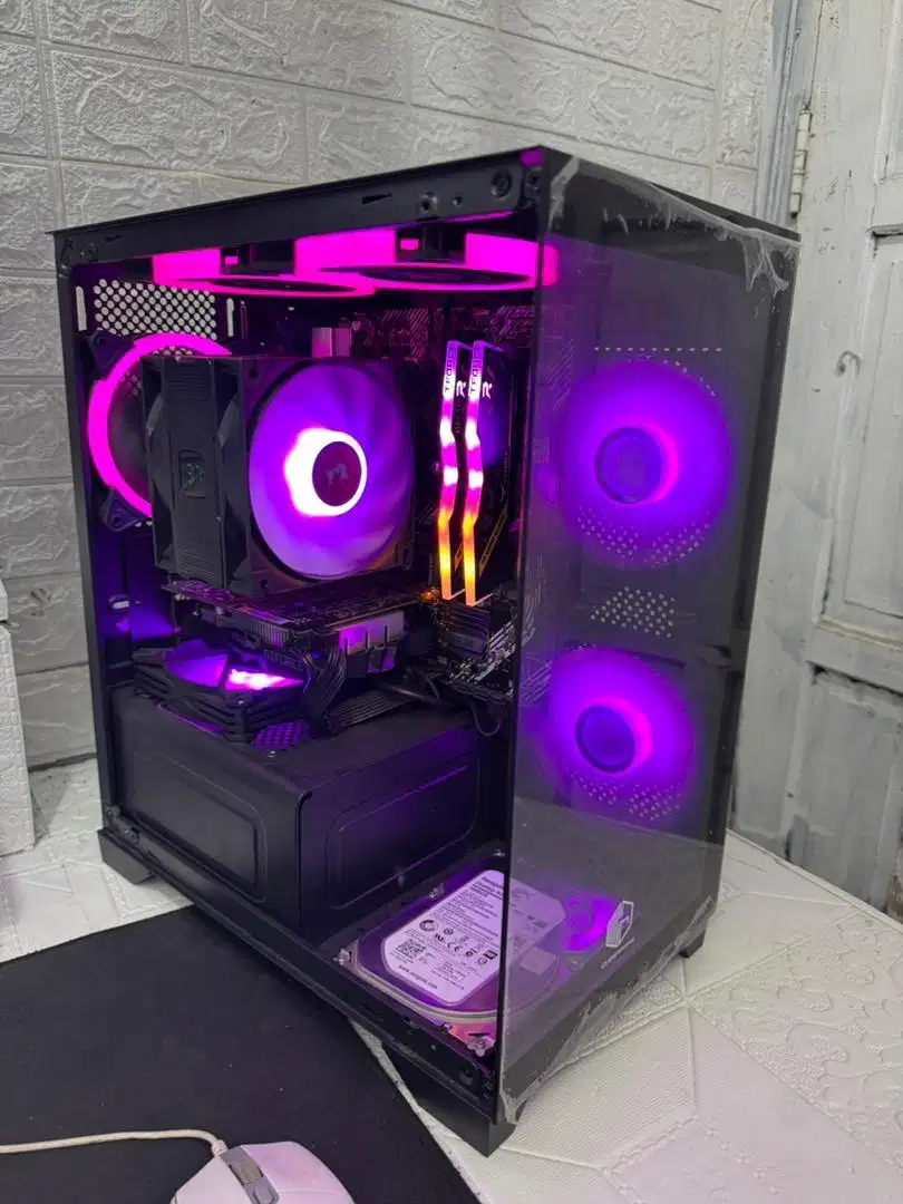 PC HEDON AMD RYZEN 5 3400G GTX 1650 SUPER NVME 128GB HDD 500GB RAM 16