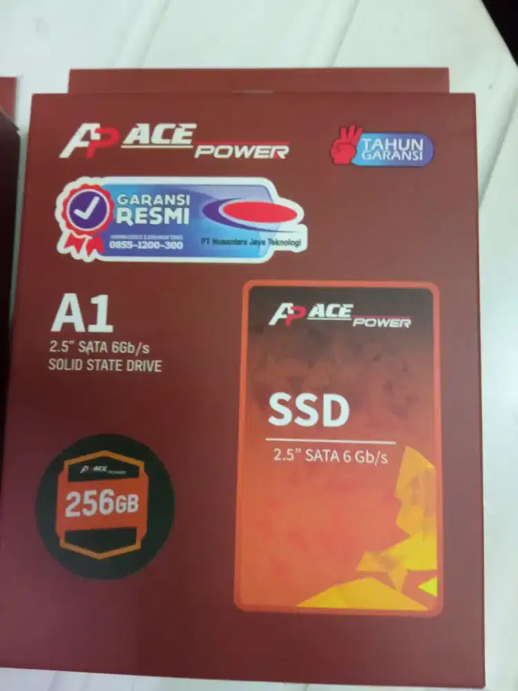 Ssd 256gb baru, garansi 1th