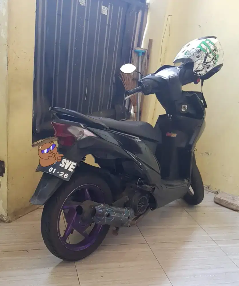 Dijual honda beat 2016 SS lengkap, pajak hidup