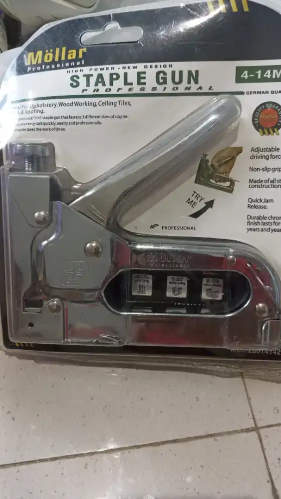 Mollar Stample Gun Baru