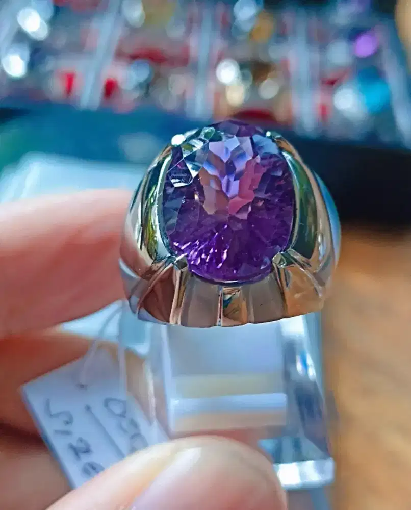 Cincin Bungur Tanjung Bintang Ametys Quartz