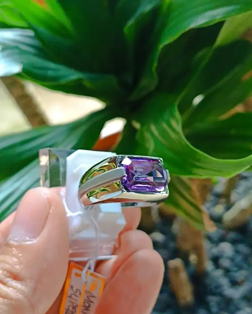 Cincin Bungur Tanjung Bintang Ametys Quartz