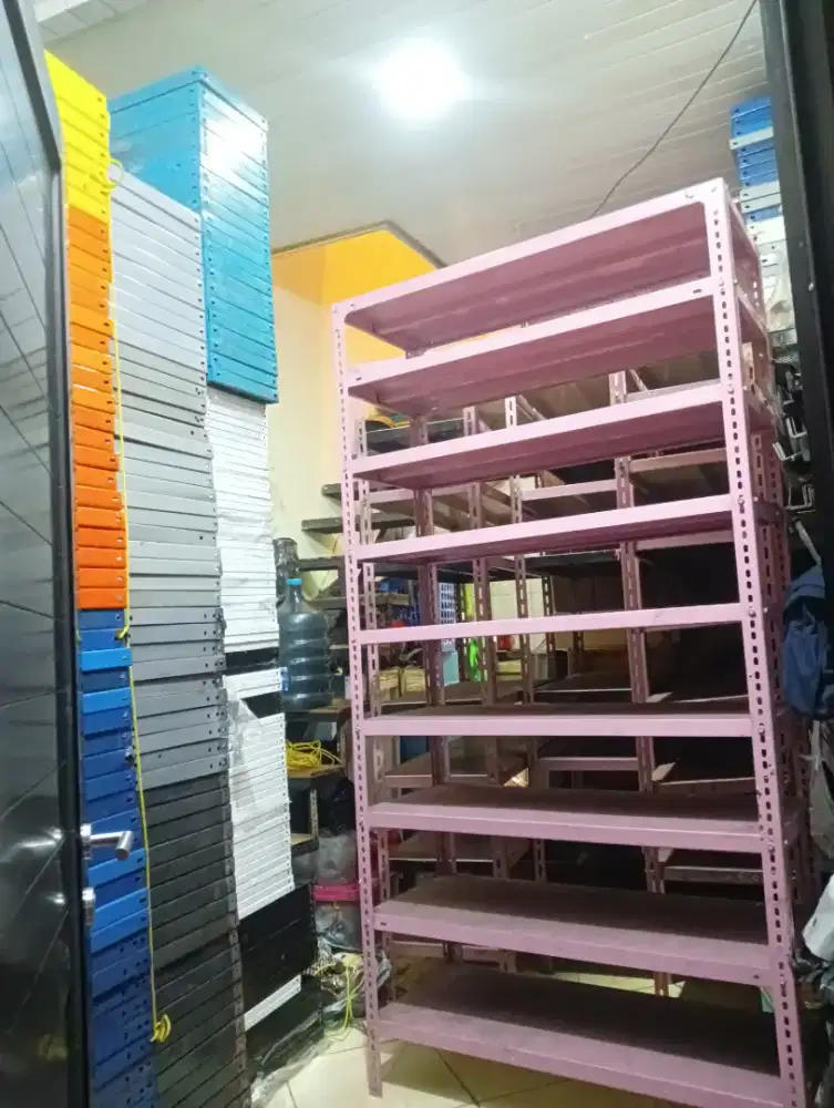 Jual rak besi siku isi 5 ambalan