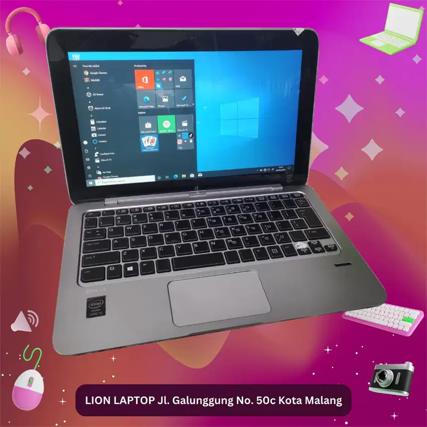 RAM 8GB SSD 256GB Touchscreen HP Elite X2 1011 G1 Tablet [14|07]