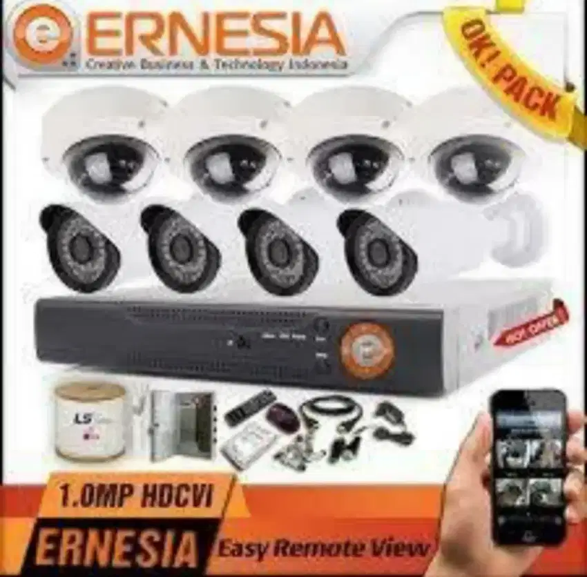 JUAL PAKETAN CCTV 2MP HARGA PROMO PLUS INSTALASI DAN SETING ONLINE