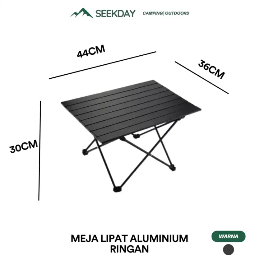 Meja lipat portable piknik