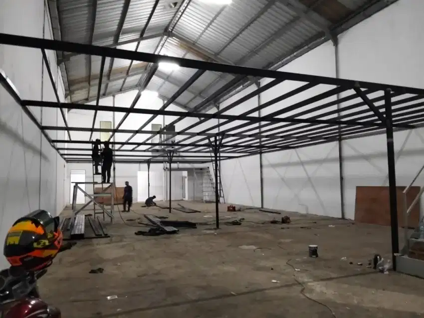 Tukang las kanopi ,mezanin ,baja wf hbim