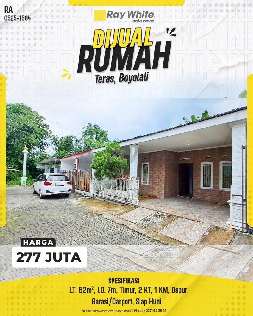 RUMAH SIAP HUNI TERAS BOYOLALI