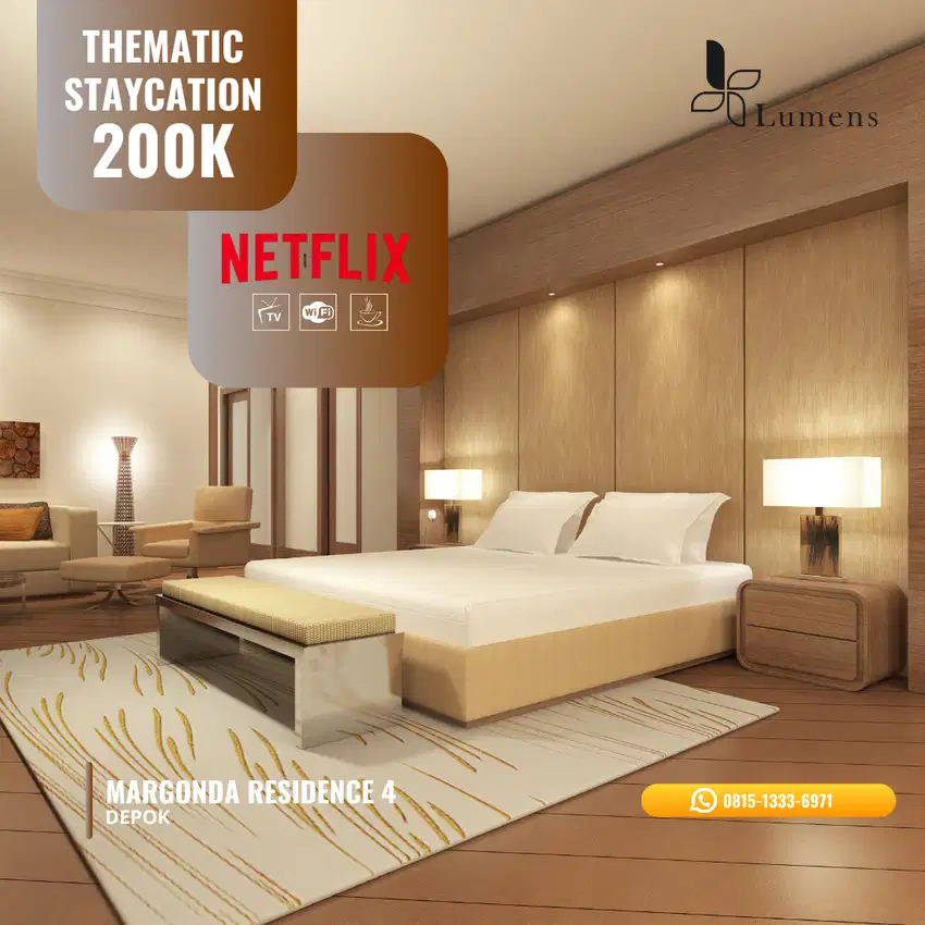 Staycation Apart Mares 4 Depok