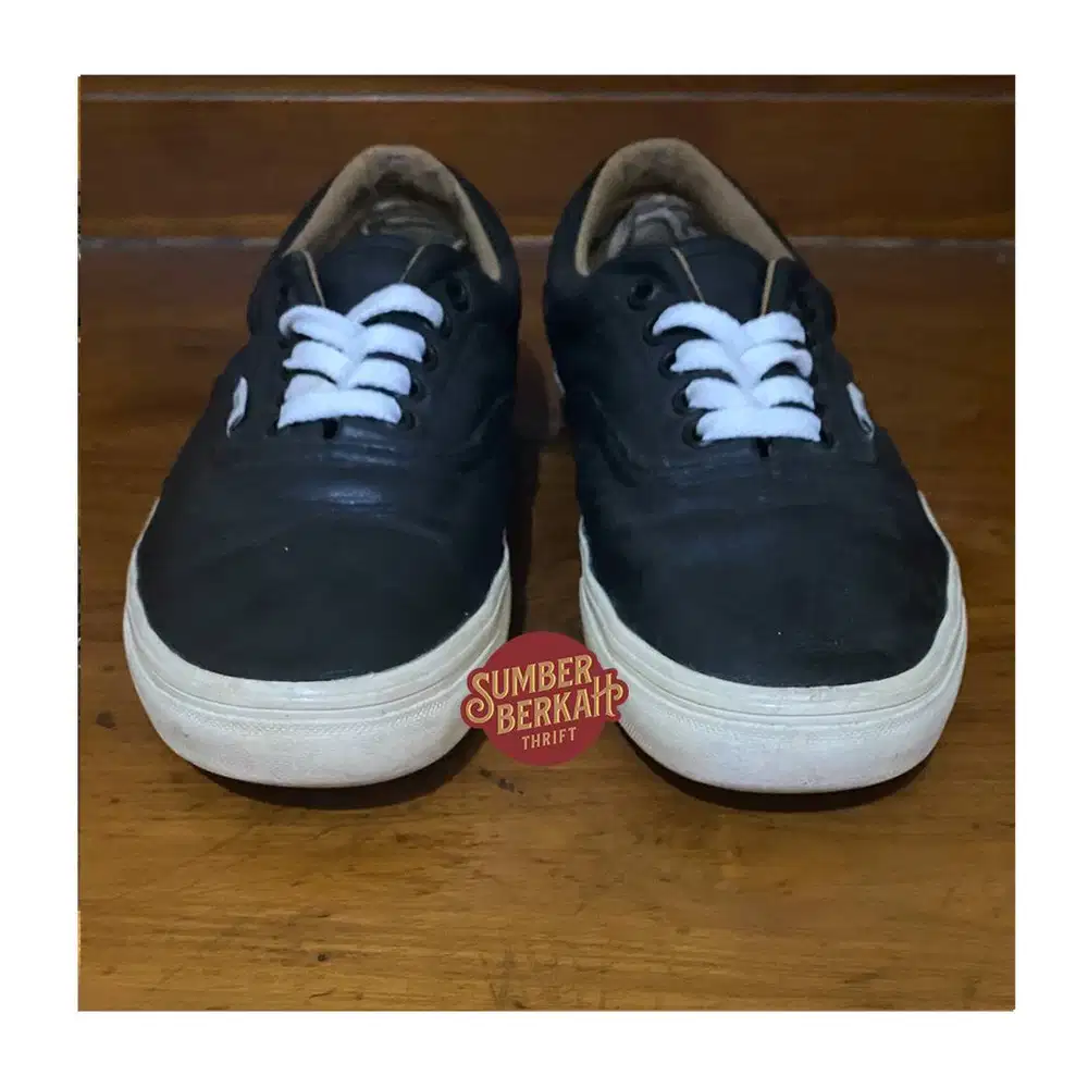 VANS ERA BLACK WHITE LEATHER BW