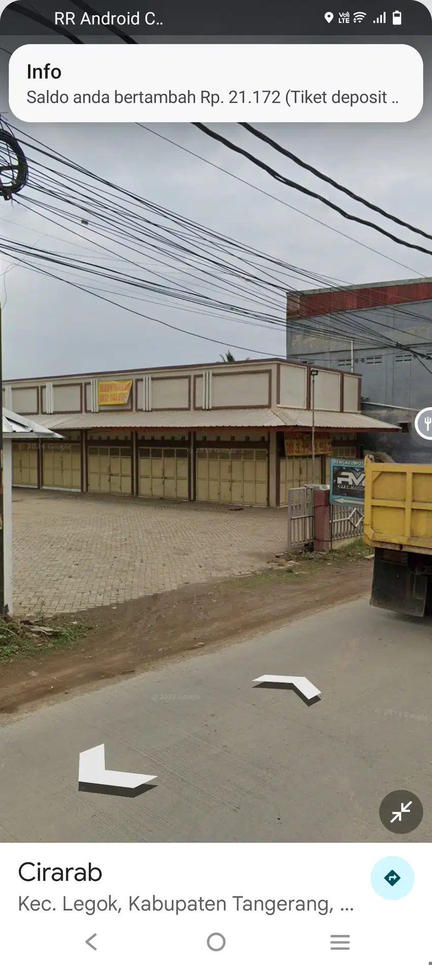 Dijual tanah bonus 11 ruko dan bangunan lain