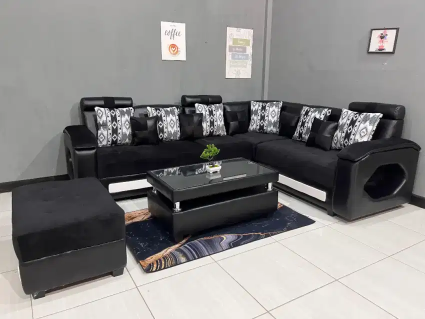 Promo sofa puk komplit aksesoris