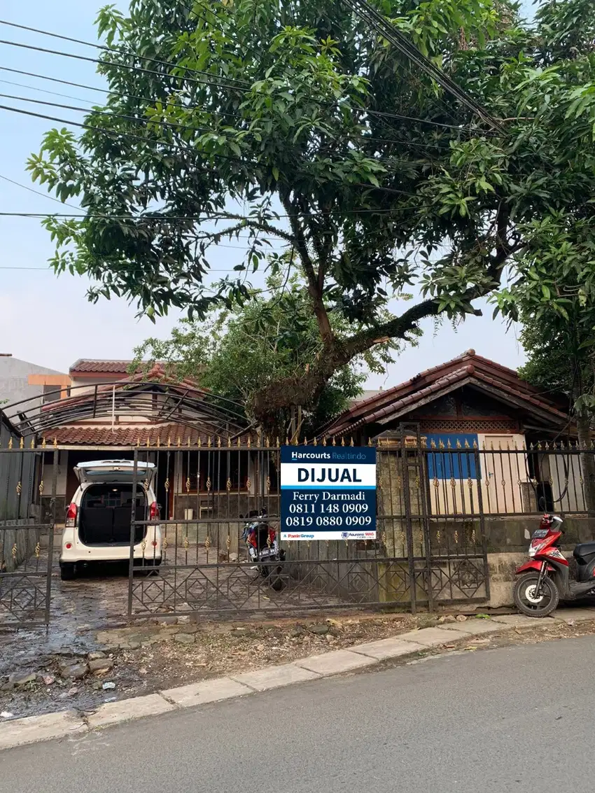 Dijual Rumah Luas Pinggir Jalan di Pamulang, Tangerang Selatan