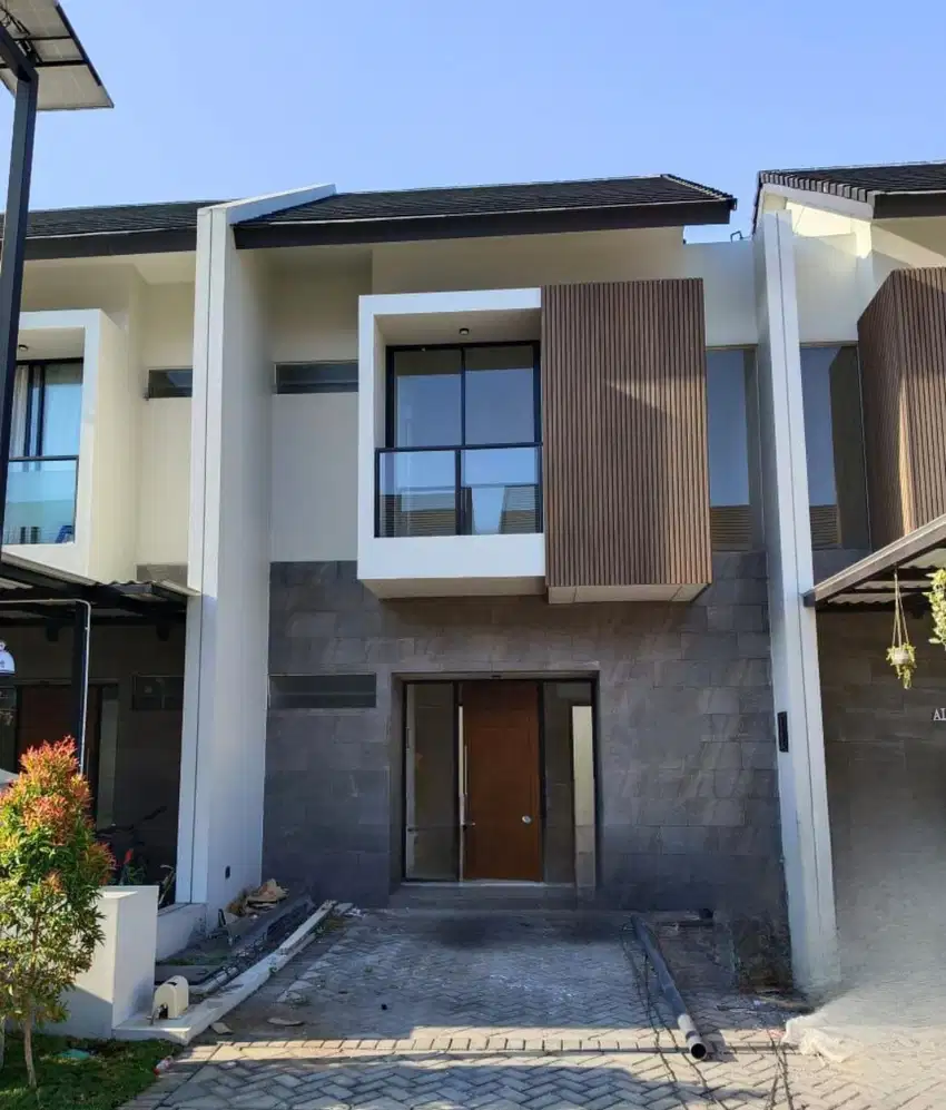 Jual rumah modern minimalis dekat gerbang tol dan airport hrg 1Man
