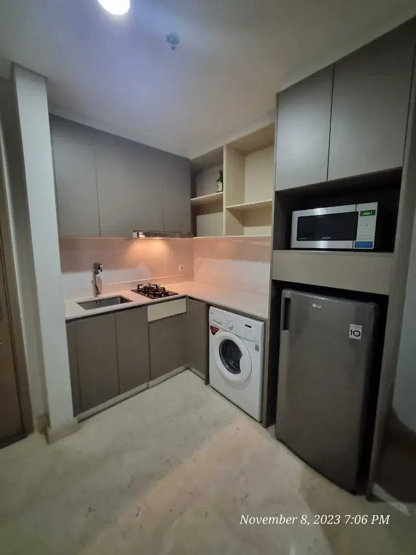 Disewakan Apartemen Gold Coast PIK, 1BR, 51m2, Full Furnish