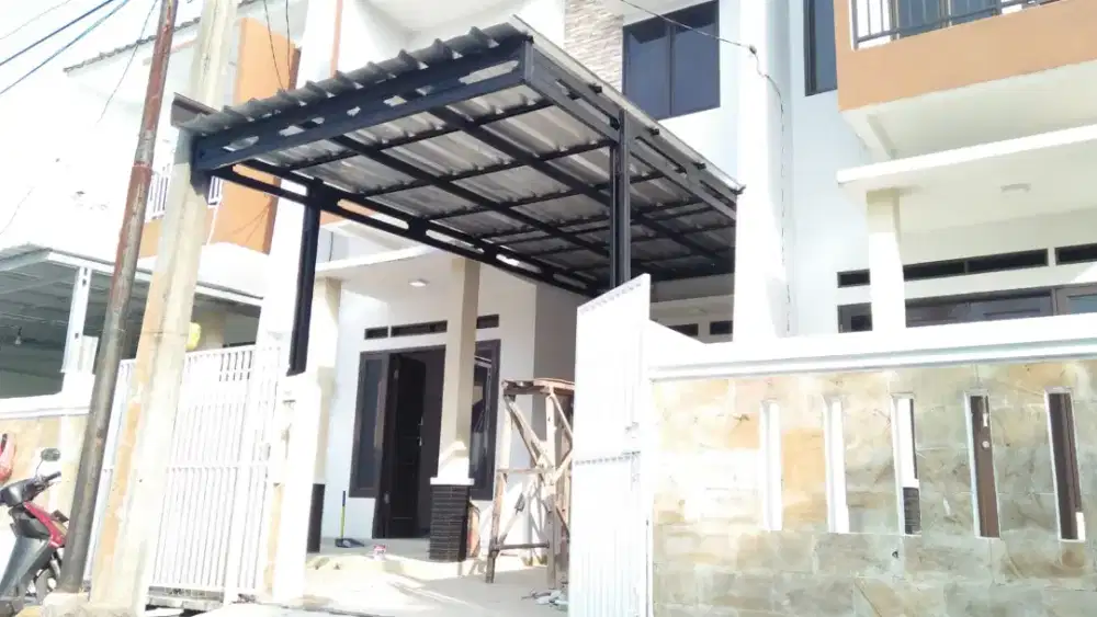 Kanopi baja ringan cat