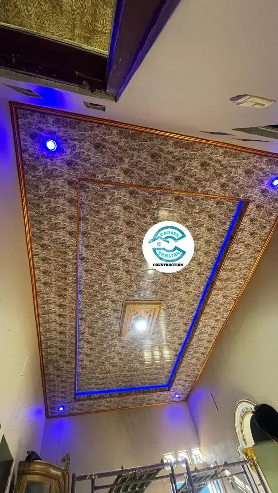 plafon pvc terpasang murah