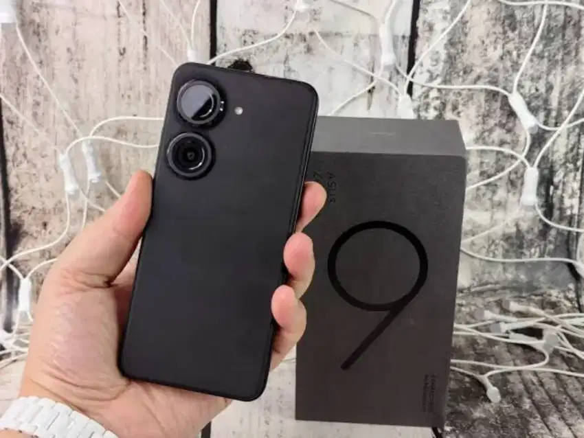 Asus zenfone 9 8/256 ex resmi black mulus fullset ori