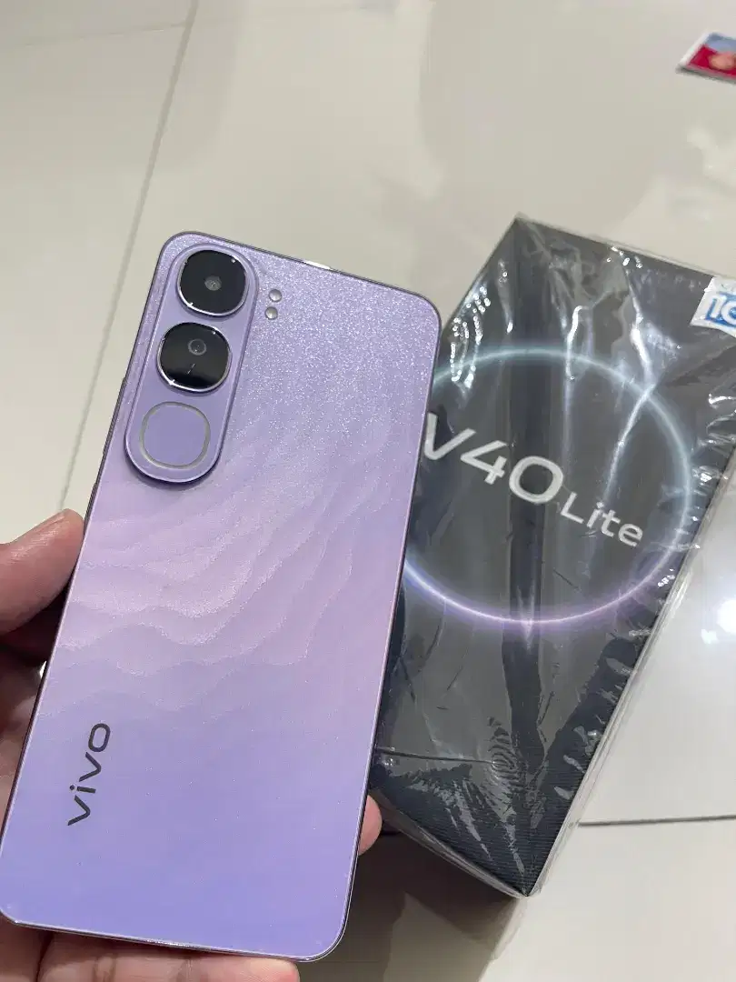 Di Jual Vivo V40 Lite 8/256 Ungu