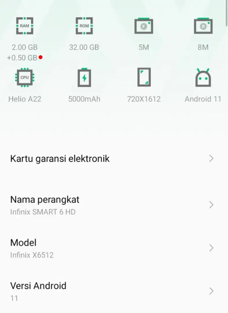 INFINIX SMART 6HD