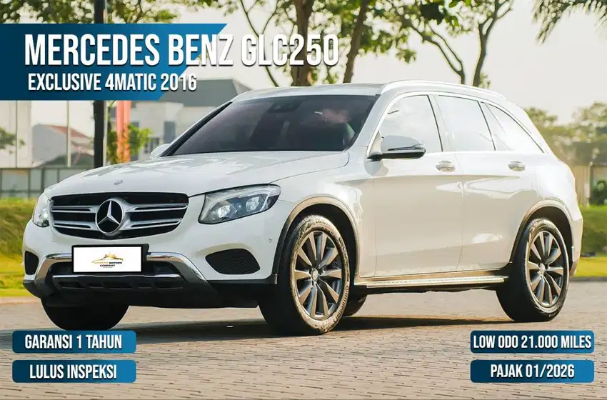 Good Deals ODO LOW DP Minim(Mercedes Benz GLC250 Exclusive 4Matic 2016