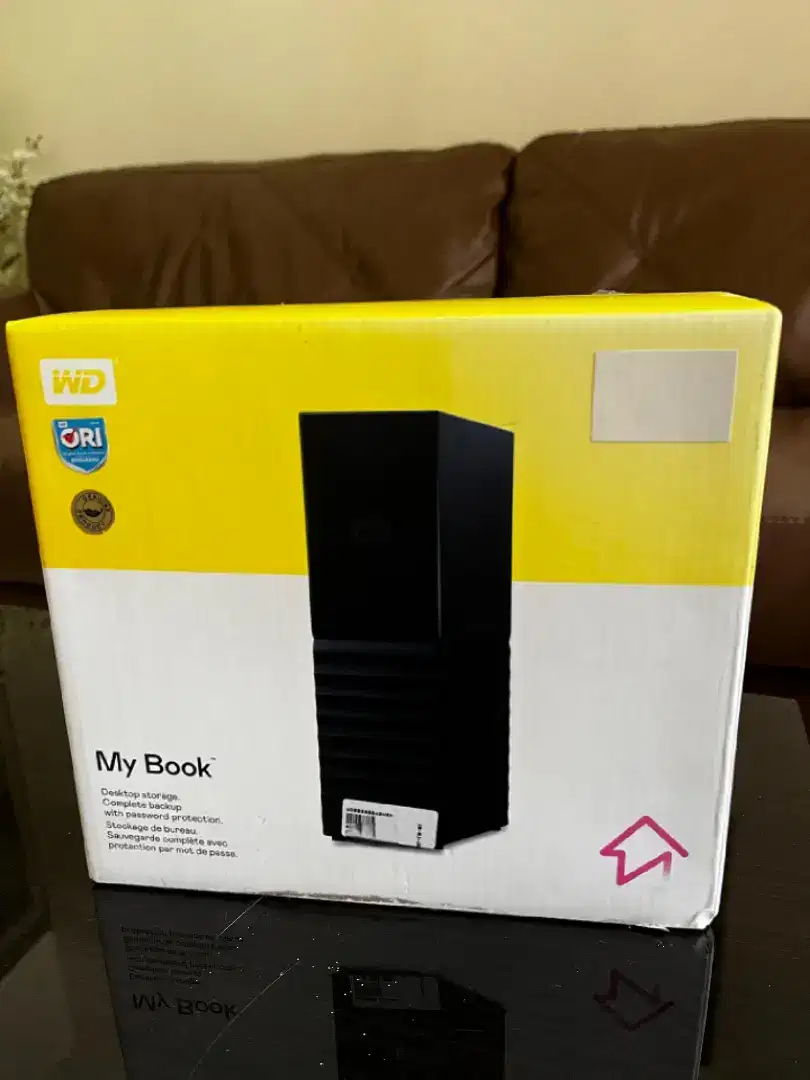 WD My Passport HDD Hardisk Eksternal Hitam 6 TB