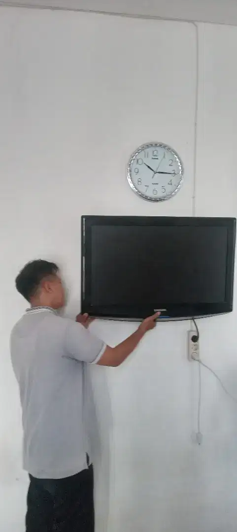 Braket +pasang atau pasang saja jika sudah ada bracket breket led tv