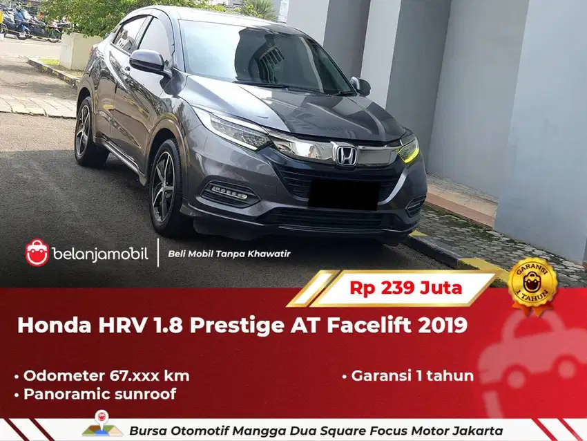 [ GARANSI 1TH ] Honda HRV HR-V HR V 1.8 Prestige Sunroof AT 2019 2020