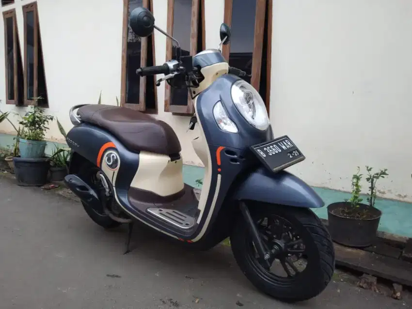 Scoopy new 2021 lengkap bagus