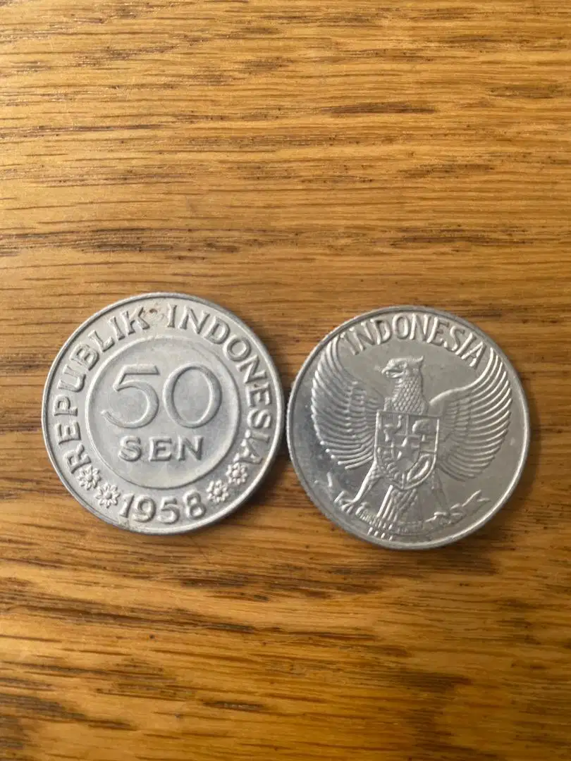 Koin 50 sen tahun 1958