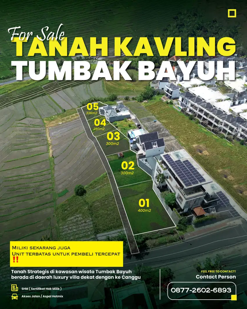 Dijual Tanah Tumbak bayuh 2 are di pinggir jalan raya utama