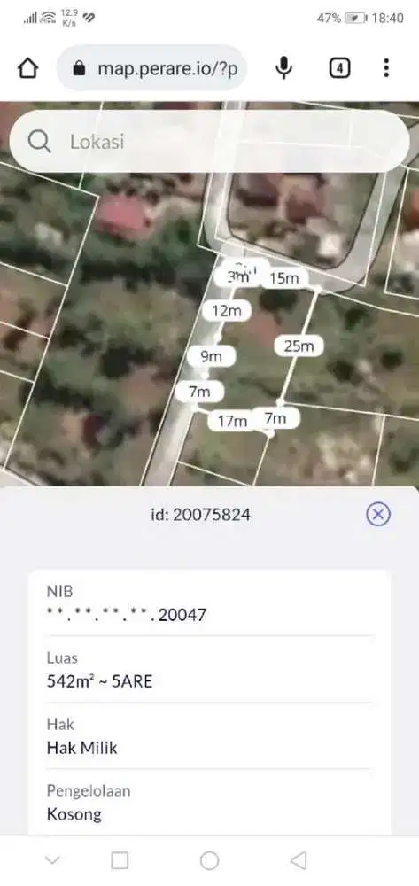 Dijual tanah di lokasi Tukad unda Jimbaran cocok untuk rumah dan kosan