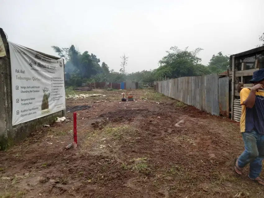 Tanah Kavling Strategis 1 jtaan di Bogor Cicilan12x