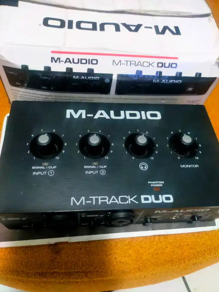 Soundcard M Audio m track Duo