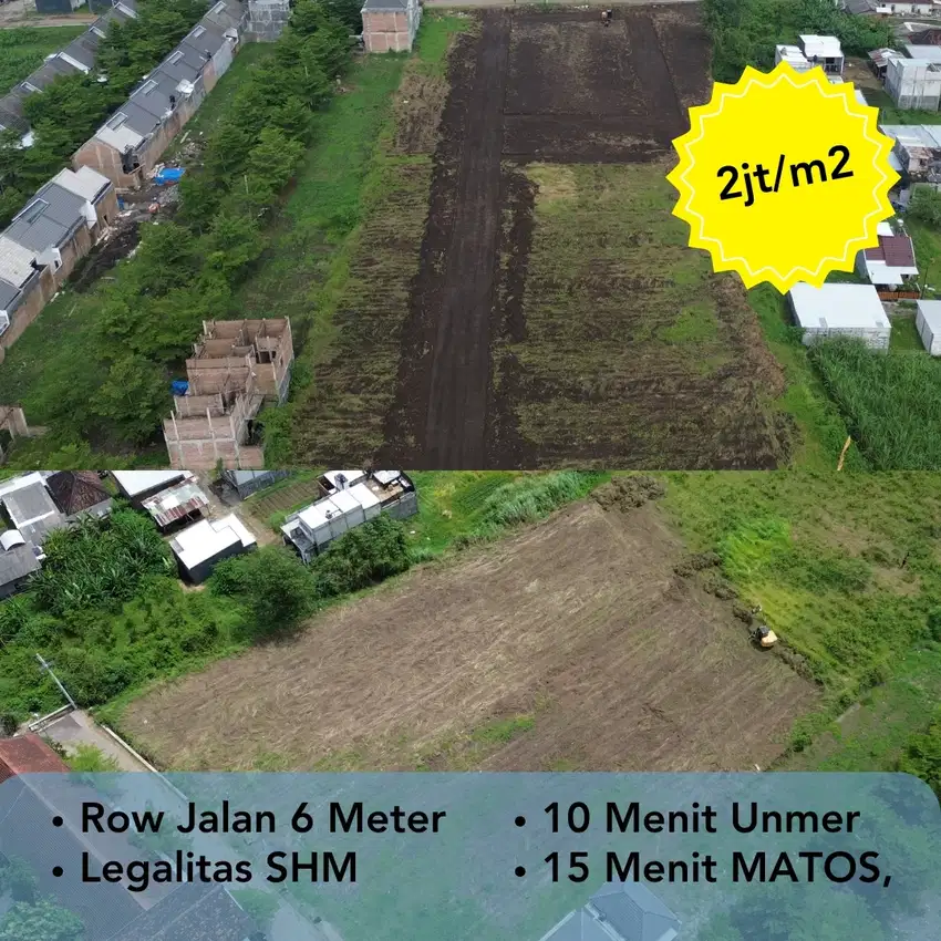 Tanah Kavling Murah 12 Menit Jl. Ijen